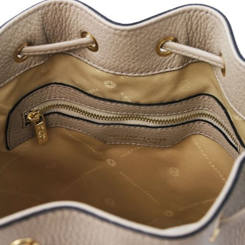 TL Bag - Leather bucket bag